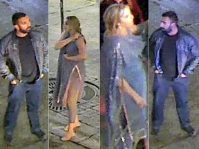 Calgary police are seeking public help in identifying two people who may have information about an aggravated assault on Sunday, April 1, 2018, at about 2:45 a.m. in the 200 block of 8th Avenue S.W.