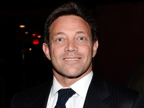 FILE - In this Tuesday, Dec. 17, 2013, file photo, Jordan Belfort attends the premiere party for "The Wolf of Wall Street" at the Roseland Ballroom in New York. On Wednesday, May 16, 2018, a federal judge in New York City said she wants to make sure real-life ìWolf of Wall Streetî Belfort continues to pay back the nearly $100 million he owes in restitution. Belfort has so far paid off about $13 million of an owed $110 million in restitution. (Photo by Evan Agostini/Invision/AP, File) ORG XMIT: NYSB340