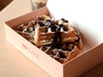 Just a sample of what you can expect at XO Ice Cream and Waffles.