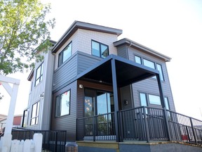 Outside the 2018 Rotary Dream Home at Stampede Park in Calgary,  on Wednesday June 20, 2018. Leah Hennel/Postmedia