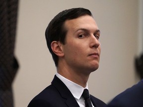 Senior White House Adviser and the son-in-law of President Donald Trump Jared Kushner at the Eisenhower Executive Building of the White House in Washington, DC.