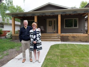 Cathie and Tom Gould just moved back into their flood-destroyed home in Roxboro after spending a trying five years rebuilding. With only limited compensation from the province and insurance the couple moved to another house and then acted as general contractors for the project spending evenings and weekends rebuilding.