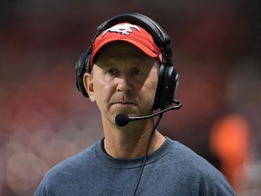 Calgary Stampeders head coach Dave Dickenson