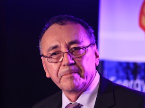 Chief Jim Boucher of the Fort McKay First Nation at an oilseeds conference at the Sawridge Inn in Fort McMurray, Alta. In this 2014 file photo. Vincent McDermott/Fort McMurray Today/Postmedia Network