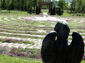 The Chartres Labyrinth garden at the Botanical Gardens of Silver Springs. Darren Makowichuk / Postmedia