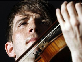Owen Pallett performs with the Calgary Philharmonic Orchestra as part of Sled Island on Saturday.