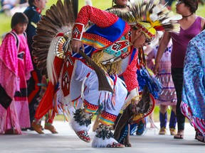The Aboriginal Awareness Week powwow goes Saturday at the Stampede Grounds.