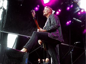 Lead guitar and singer Ryan Guldemond from Mother Mother plays during the bands set at the 2015 SONiC BOOM Festival in Borden Park in Edmonton. Mother Mother play three shows in Calgary this weekend.