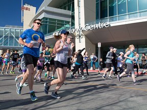 The annual Sport Chek Mother's Day Run Walk and Ride at Chinook Centre gets underway on Sunday May 13, 2018.