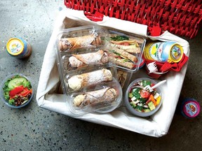 Sauce Italian Market set you up for lunch with this scrumptious picnic basket.