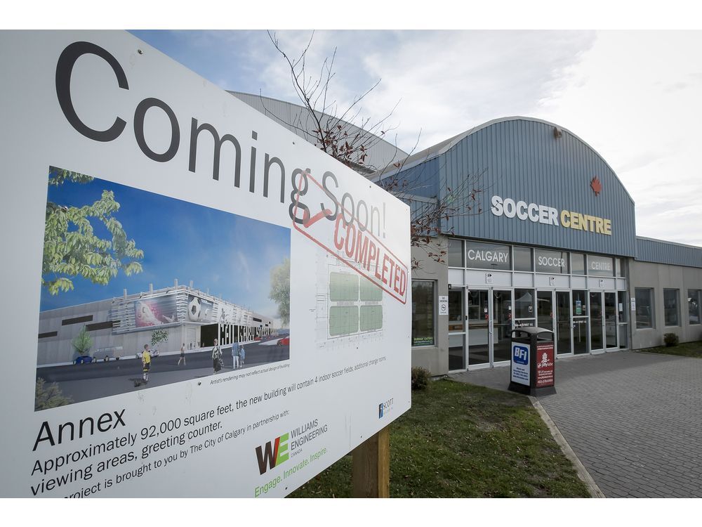 Calgary Soccer Centre temporarily closed due to humidity Toronto Sun