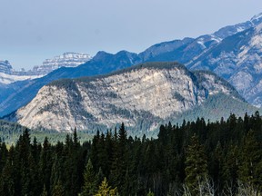 Tunnel Mountain is shown in a 2016 file photo.