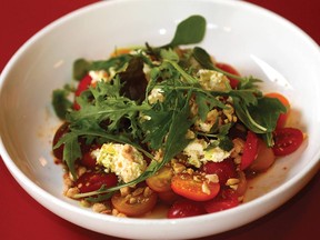 The tomato salad at Two Penny.