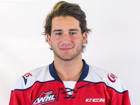 Lethbridge Hurricanes Ryan Vandervlis, 20, suffered serious burns in a bonfire accident on Friday, June 15, 2018.