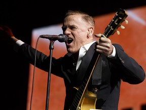 In this file photo, Bryan Adams performs at Rogers Place during The Ultimate World Tour in Edmonton, on Friday, June 8, 2018.
