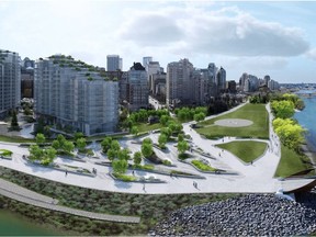 A rendering of Delta Gardens beside the Peace Bridge. Courtesy 02 Design