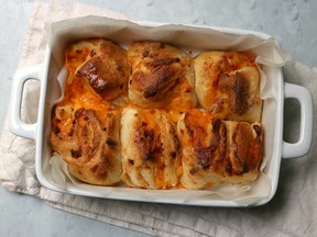 Glamorgan Bakery's famous cheese buns.