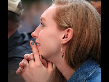 Fans listen to Passenger perform at the Calgary Folk Festival on opening night, Thursday July 26, 2018. 
Gavin Young/Postmedia