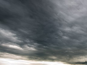 A severe thunderstorm warning is in effect for Calgary and communities to the south.