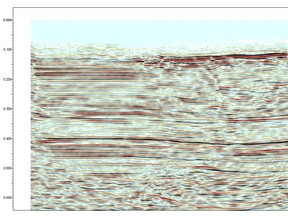 An Explor PinPoint UHD Seismic Image acquired along a walking trail in the oil sands region.