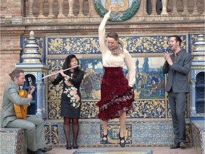 Fin De Fiesta Flamenco performing in Spain.