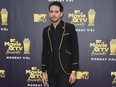 G- Eazy arrives at the MTV Movie and TV Awards at the Barker Hangar on Saturday, June 16, 2018, in Santa Monica, Calif. (Photo by AP)