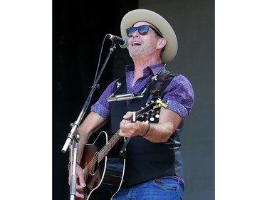 Musician Barney Bengal kicks off the 30th anniversary of the Oxford Stomp at Shaw Millennium Park on  Friday, July 13, 2018. Dean Pilling/Postmedia
