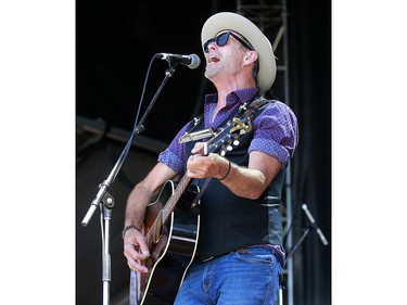 Musician Barney Bengal kicks off the 30th anniversary of the Oxford Stomp at Shaw Millennium Park on  Friday, July 13, 2018. Dean Pilling/Postmedia