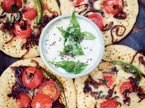 Squashed Tomato Uttapam from Fresh India by Meera Sodha.