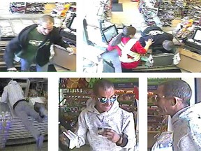 Suspect wanted in a string of cigarette thefts at Calgary convenience stores.