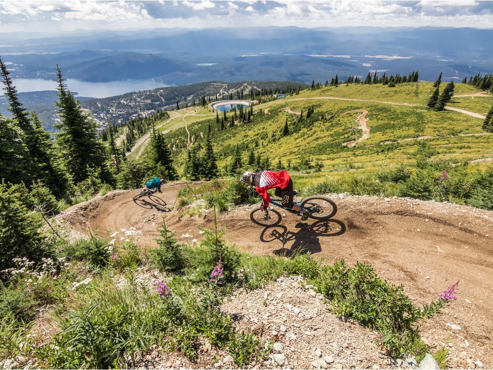 Whitefish mountain discount resort mountain biking