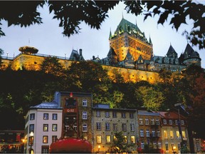 Chateau Frontenac. Courtesy, Claudel Huot and Quebec City Tourism