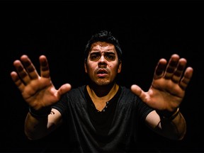 Rocko and Nakota, a one-man show with Alberta playwright Josh Languedoc, is one of the shows at the 2018 Calgary Fringe Festival.