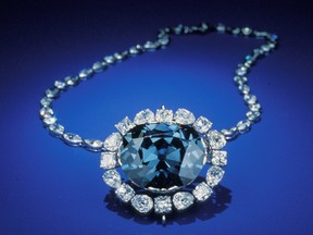 The famous Hope Diamond.