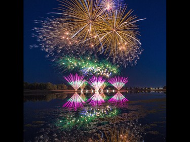 The Philippines lights up the night at Globalfest on Tuesday August 21, 2018.