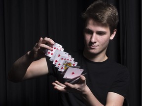 A magic show called Amaze, starring Ontario's David Eliot performed at Calgary's Fringe Festival.