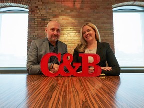 Leigh Blakely and Phil Copthorne are partners at Calgary agency C&B Advertising.  Supplied photo, for David Parker column. August 2018
