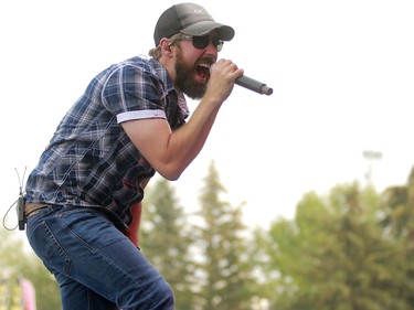 Drew Gregory performs at the 3rd annual Country Thunder music festival held at Prairie Winds Park in northeast Calgary Friday, August 17, 2018. Dean Pilling/Postmedia
