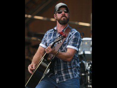 Drew Gregory performs at the 3rd annual Country Thunder music festival held at Prairie Winds Park in northeast Calgary Friday, August 17, 2018. Dean Pilling/Postmedia