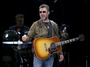 Country star Eric Church headlines day three of the 3rd annual Country Thunder music festival held at Prairie Winds Park in northeast Calgary Sunday, August 19, 2018. Dean Pilling/Postmedia