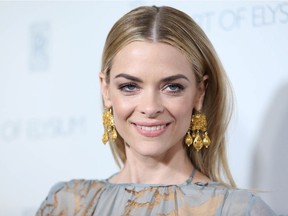 FILE - In this Saturday, Jan. 10, 2015, file photo, actress Jaime King arrives at The Art Of Elysium Heaven Gala at Hangar 8 in Santa Monica, Calif. King has launched  a gender-neutral children's clothing collection she hopes will inspire acceptance and self-expression among kids and adults alike. "It's interesting how we've created these social norms that are incredibly stifling for our children," said King of traditional kids' clothing. "Our children should be allowed to express themselves however they want."