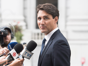 Prime Minister Justin Trudeau in Montreal last week. The prime minister has formally announced that he will be running in the 2019 election.