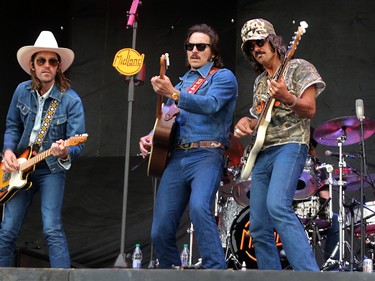 Midland, performs during day three of the 3rd annual Country Thunder music festival held at Prairie Winds Park in northeast Calgary Sunday, August 19, 2018. Dean Pilling/Postmedia