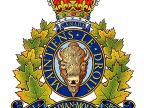 The Royal Canadian Mounted Police logo.
