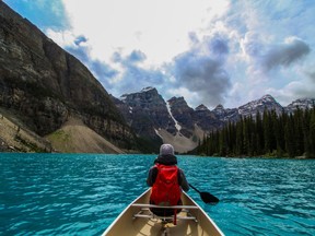 Visitors to Moraine Lake and other attractions in Banff National Park generate 89 per cent of the community's income.