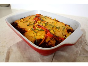 Tamale Beef Pie for ATCO Blue Flame Kitchen for August 29, 2018; image supplied by ATCO Blue Flame Kitchen
