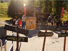 The annual Castle Mountain Huckleberry festival includes berry picking, hiking, chairlift rides, barbecues and live music.