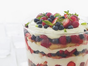 Summer Berry Trifle from Once Upon a Chef, the Cookbook by Jennifer Segal.