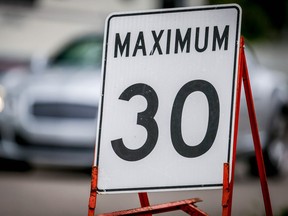 Council is considering a notice of motion to lower the default speed limit on neighbourhood streets to 30 km/h.