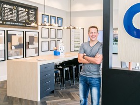 Brede Rowe is looking forward to being next door to all he needs at Q Condominiums.